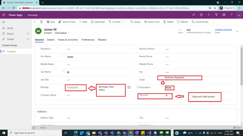 Business Rules with Entity Scope and Custom Code Execution